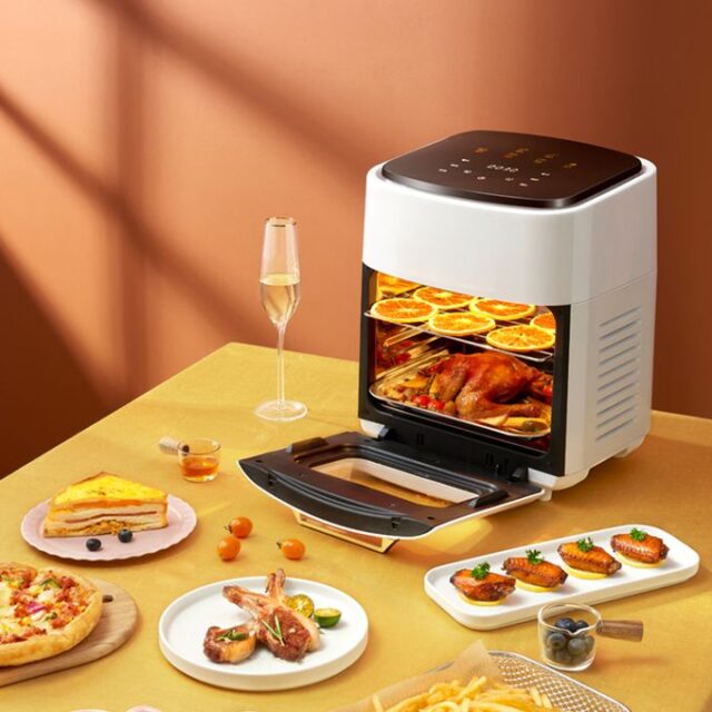 Largecapacity silver crest 15L Air Fryer Oven & Digital Air Flyer