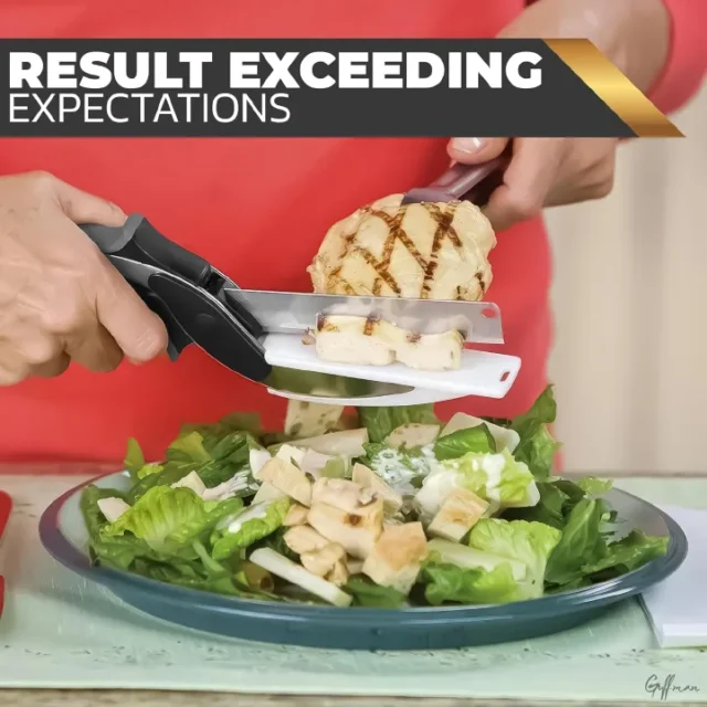 Cleaver Cutter 2-in-1 scissors Knife