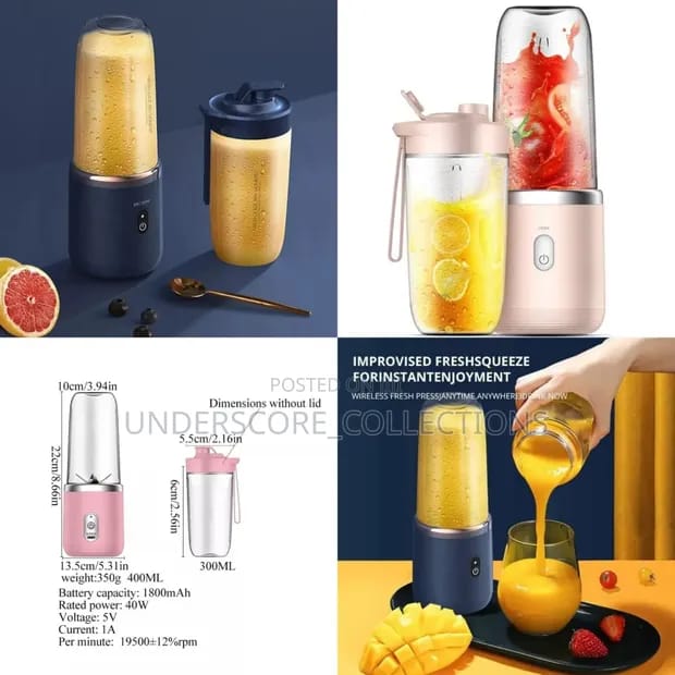 2 in1 Luxurious Portable Mini Blender