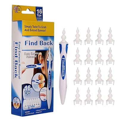 Ear Wax Remover, Cleaning Kit, - Safe & Effective to Clean Ear Built Up Wax, 16 pieces
