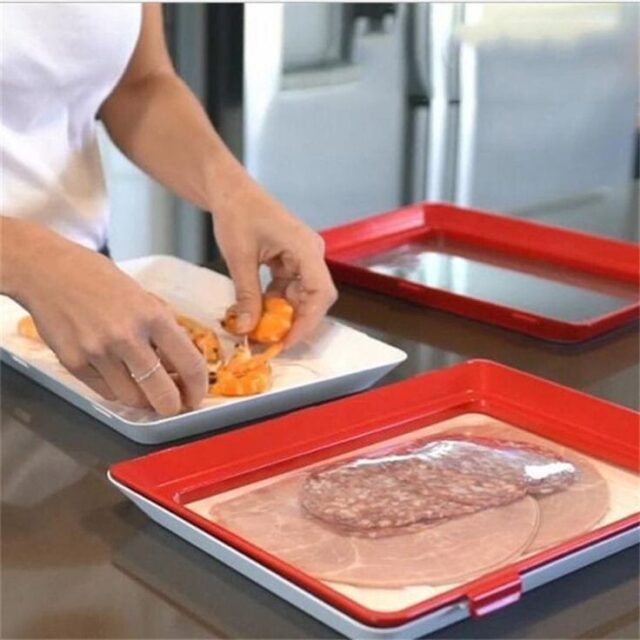 Food Preservation Tray ( A set of 2)