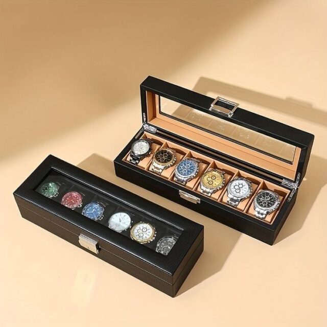 6Slots Watch Organizer/storage box
