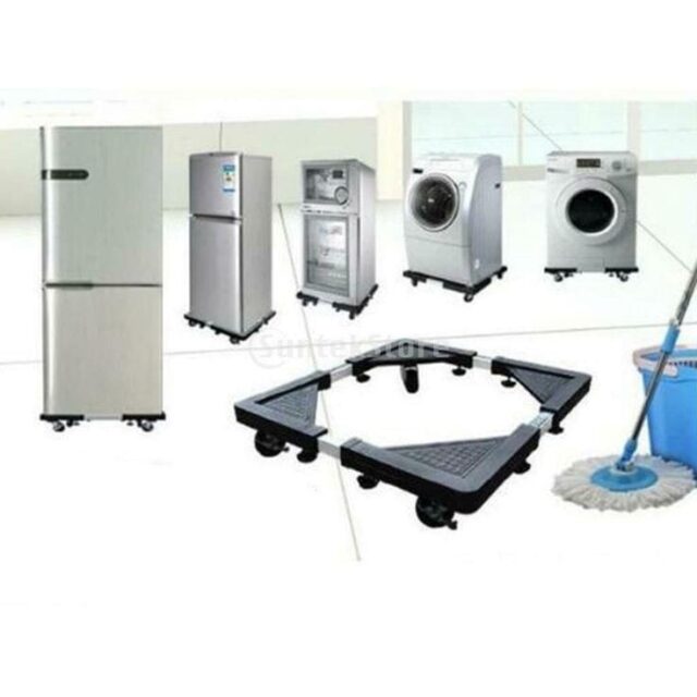 Heavy Duty Fridge Stand Washing machine Cooker Stand with lockable wheels