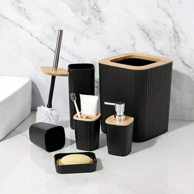 6Pcs Bathroom Accessories Set