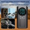 Multifunctional Portable Cordless Digital Air Compressor Pump