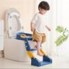 Baby Auxiliary Toilet Ladder Folding Seat For Kids Training
