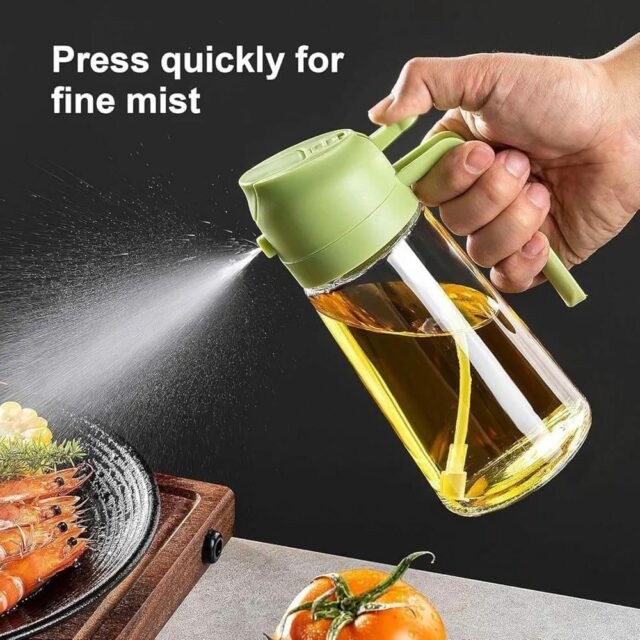 2 in 1 Oil Jar Sprayer & Dispenser