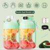 Multifunctional Rechargeable Cordless Portable Blender | Juicer – 1600ml USB-Powered