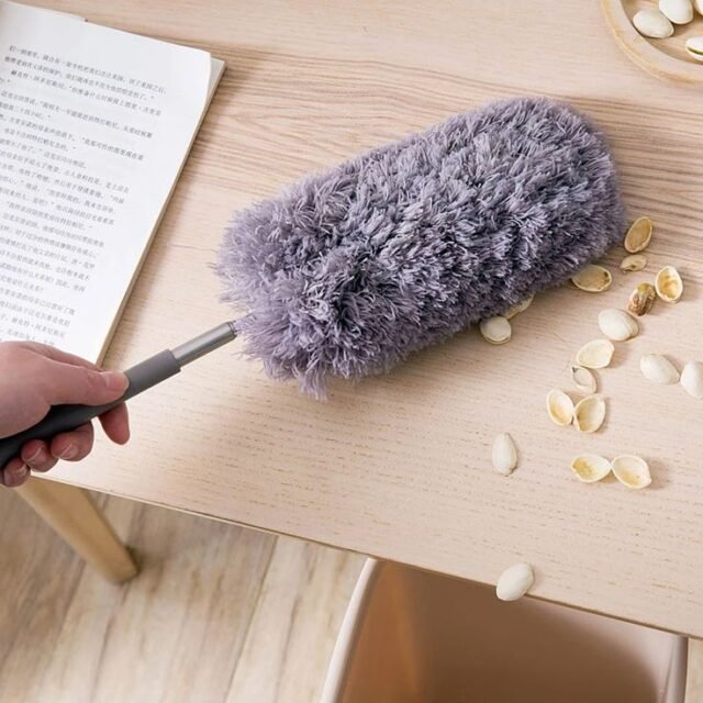 Multifunctional Long Extendable Microfiber Handle Duster – Telescopic Anti-Dust Brush for Household Cleaning and Dust Removal