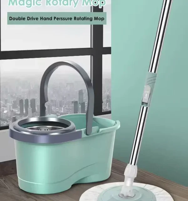 Mop Bucket Set with Extra Mop Head