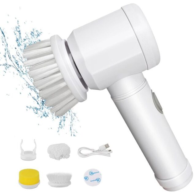 3-in-1 Electric Magic Brush – Powerful Deep Cleaning Made Easy