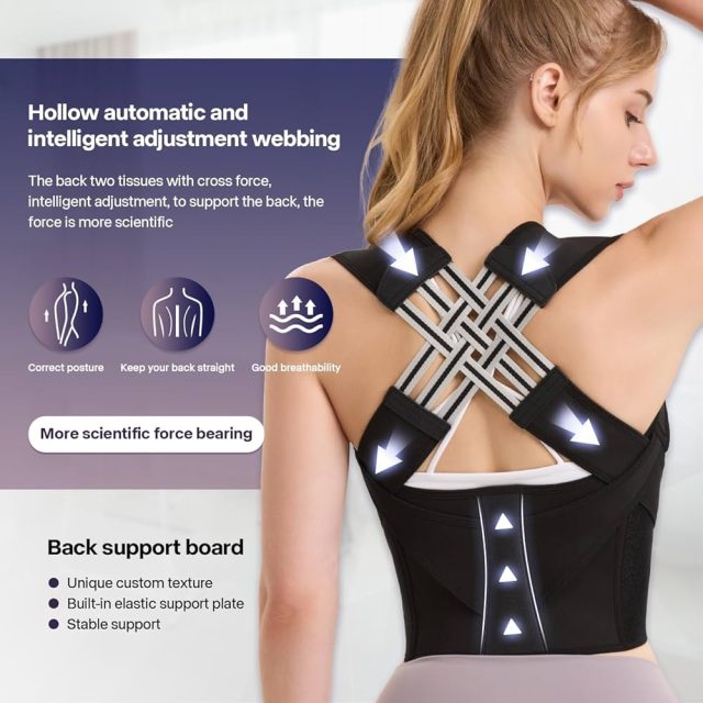 Vest Posture Corrector – Comfortable Back Support for Better Posture
