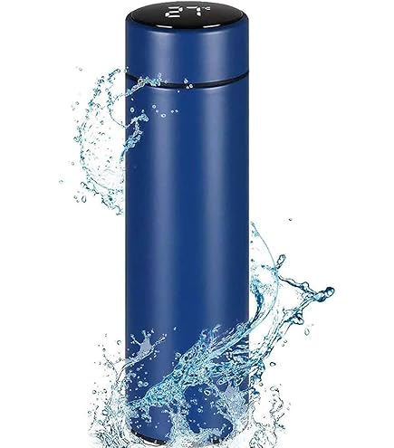 Smart Thermo Flask – Portable Temperature Display Vacuum Bott