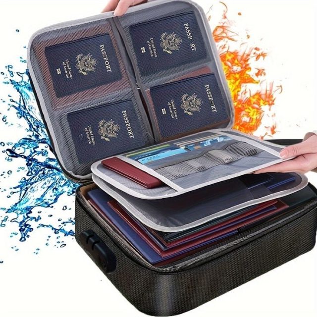 Document Storage Bag – Keep Your Important Documents Safe & Organized