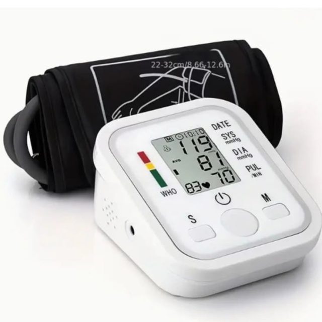 Rechargeable Digital Blood Pressure Monitor – Fast, Accurate & Easy Home Monitoring