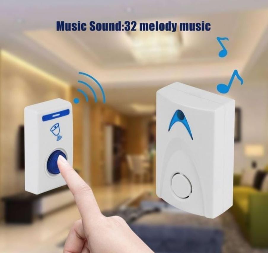 Wireless Battery-Powered Doorbell